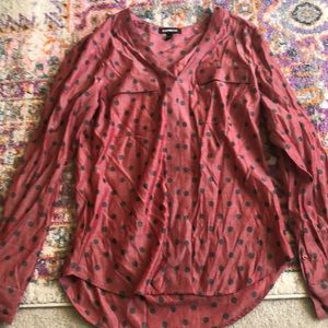 Worn Express Blouse sz xsmall